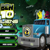 Игра Гонки на грузовике Бен10