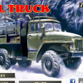 Игра Зимние гонки на грузовиках онлайн