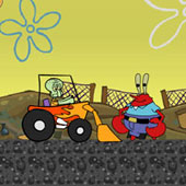 Игра Гонки на тракторах со Сквидвортом онлайн