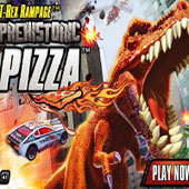 Игра Гонки на выживание с динозаврами онлайн