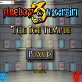Игра Огонь и вода в ледяном храме онлайн