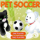 Игра Футбол на двоих: Кошки против собак онлайн