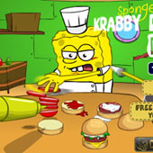 Игра Спанч Боб 4: Бургеры Крабса