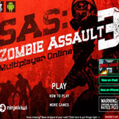 Игра Стрелялки: Солдаты против зомби 3 онлайн