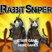 Игра Стрелялка: Кролик снайпер онлайн