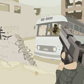 Игра Стрелялки с оружием в пустыне онлайн