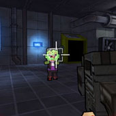 Игра 3Д стрелялка: Майнкрафт-зомби