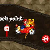 Игра Марио на мотоцикле