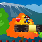 Игра Марио бродилка 2: В погоне за сердцами онлайн
