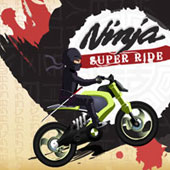 Игра Ниндзя на мотоцикле онлайн
