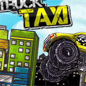 Игра Такси - Monster Truck онлайн