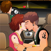 Игра Поцелуи в Такси