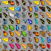 Игра Маджонг бабочки онлайн