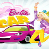 Игра Машинки Барби онлайн