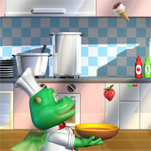 Игра Дракончик на Кухне онлайн