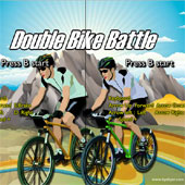 Игра Велосипедные гонки на Двоих 3D