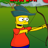 Игра Симпсоны Лучники онлайн