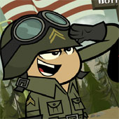 Игра Кик Бутовский в Военном Лагере онлайн