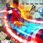 Игра Лего 1 - Капитан Америка