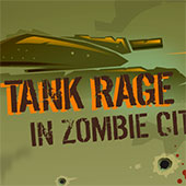 Игра Танк в городе зомби онлайн