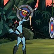 Игра Бэтмен стреляет из лука онлайн