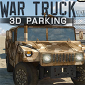 Игра Парковка военного грузовика в 3д