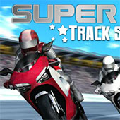 Игра Суперзвезда трека на мотоцикле онлайн