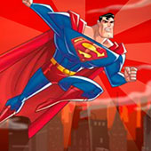 Игра Супермен: увернись от камней онлайн