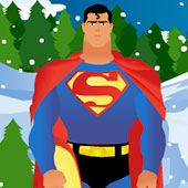 Игра Супермен-сноубордист