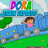 Игра Девочка бегает по поездам