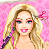 Игра Парикмахерская для Барби онлайн