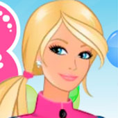 Игра Барби едет на машине онлайн