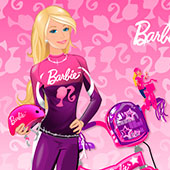 Игра Барби гоняет на велике онлайн