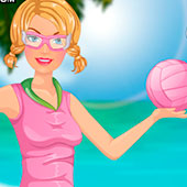 Игра Барби на чемпионате по волейболу