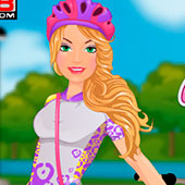 Игра Барби и велосипедный спорт