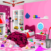 Игра Время уборки дома у Барби онлайн