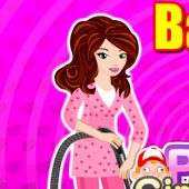 Игра Чистота в доме Барби онлайн