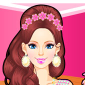 Игра Барби: крутой макияж онлайн