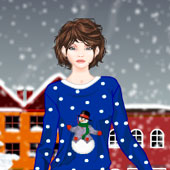 Игра Для девочек: стильные одевалки для зимы онлайн
