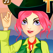 Игра Красивая одевалка девочки-ковбоя онлайн