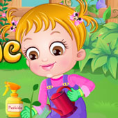 Игра Малышка Хейзел в саду онлайн