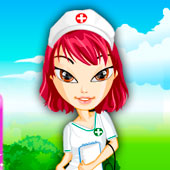 Игра Братц в образе медсестры онлайн