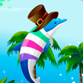 Игра Выступает дельфинчик 1000 онлайн
