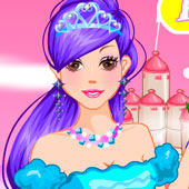 Игра Наряжаем принцессу Рапунцель онлайн