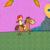 Игра Бродилки на лошадях онлайн