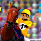 Игра Быстрая езда на лошадях онлайн