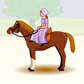 Игра Винкс гоняют на лошадях онлайн