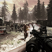 Игра Стрелялки против зомби в лесу онлайн