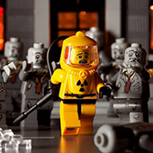 Игра Стрелялки: Лего Против Зомби онлайн