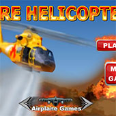 Игра Вертолёт в огне онлайн